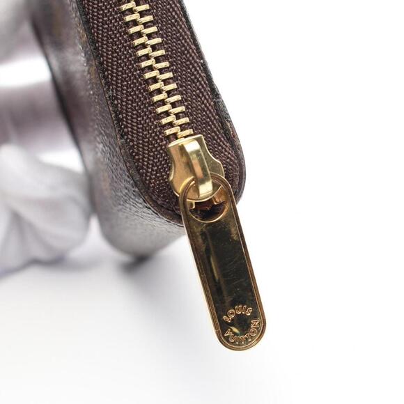 LOUIS VUITTON Brown Monogram Coated Canvas Wallet - Picture 10 of 10